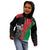 Custom Afghanistan Cricket Kid Hoodie Sporty Version - Wonder Print Shop