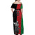 Custom Afghanistan Cricket Off Shoulder Maxi Dress Sporty Version - Wonder Print Shop