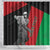 Custom Afghanistan Cricket Shower Curtain Sporty Version