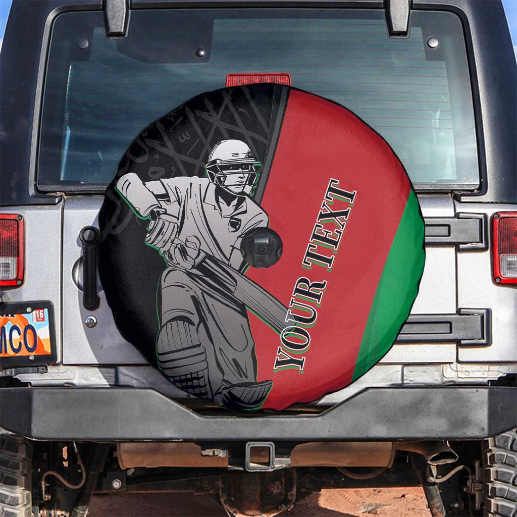 Custom Afghanistan Cricket Spare Tire Cover Sporty Version - Wonder Print Shop