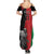 Custom Afghanistan Cricket Summer Maxi Dress Sporty Version - Wonder Print Shop