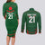 Custom Bangladesh Cricket Couples Matching Long Sleeve Bodycon Dress and Long Sleeve Button Shirt Go Tigers Sporty Version LT9 - Wonder Print Shop