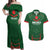 Custom Bangladesh Cricket Couples Matching Off Shoulder Maxi Dress and Hawaiian Shirt Go Tigers Sporty Version LT9 - Wonder Print Shop