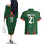 Custom Bangladesh Cricket Couples Matching Off The Shoulder Long Sleeve Dress and Hawaiian Shirt Go Tigers Sporty Version LT9 - Wonder Print Shop