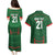 Custom Bangladesh Cricket Couples Matching Puletasi and Hawaiian Shirt Go Tigers Sporty Version LT9 - Wonder Print Shop