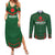 Custom Bangladesh Cricket Couples Matching Summer Maxi Dress and Long Sleeve Button Shirt Go Tigers Sporty Version LT9 - Wonder Print Shop