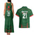 Custom Bangladesh Cricket Couples Matching Tank Maxi Dress and Hawaiian Shirt Go Tigers Sporty Version LT9 - Wonder Print Shop