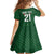 Custom Bangladesh Cricket Kid Short Sleeve Dress Go Tigers Sporty Version - Wonder Print Shop