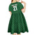 Custom Bangladesh Cricket Kid Short Sleeve Dress Go Tigers Sporty Version - Wonder Print Shop