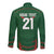 Custom Bangladesh Cricket Long Sleeve Button Shirt Go Tigers Sporty Version - Wonder Print Shop