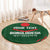 Custom Bangladesh Cricket Round Carpet Go Tigers Sporty Version