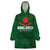 Custom Bangladesh Cricket Wearable Blanket Hoodie Go Tigers Sporty Version - Wonder Print Shop