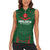 Custom Bangladesh Cricket Women Sleeveless Polo Shirt Go Tigers Sporty Version - Wonder Print Shop