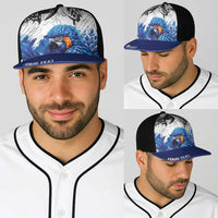 Personalized Brasil Concept Guacamayo 2026 Floral Baseball Net Cap Blue Edition