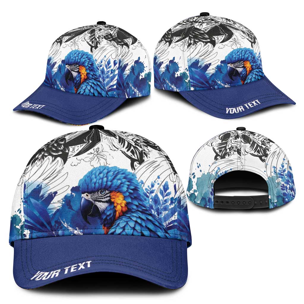 Personalized Brasil Concept Guacamayo 2026 Floral Classic Cap Blue Edition