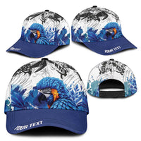 Personalized Brasil Concept Guacamayo 2026 Floral Classic Cap Blue Edition