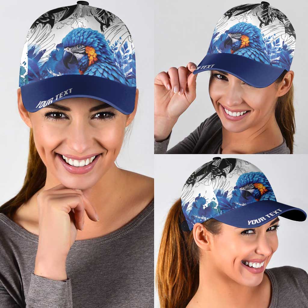 Personalized Brasil Concept Guacamayo 2026 Floral Classic Cap Blue Edition
