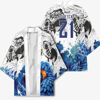 Custom Brasil Concept Guacamayo 2026 Floral Kimono Blue Edition