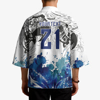 Custom Brasil Concept Guacamayo 2026 Floral Kimono Blue Edition