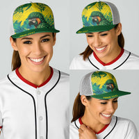 Personalized Brasil Concept Guacamayo 2026 Floral Baseball Net Cap Green Edition