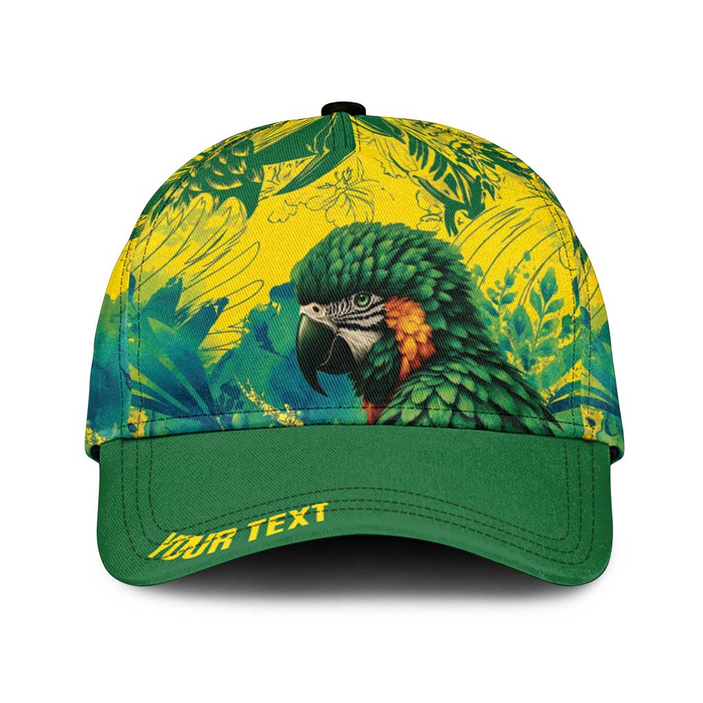 Personalized Brasil Concept Guacamayo 2026 Floral Classic Cap Green Edition