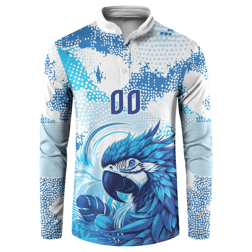 Custom Brasil Concept Parrot Football Button Sweatshirt Special Edition 2026