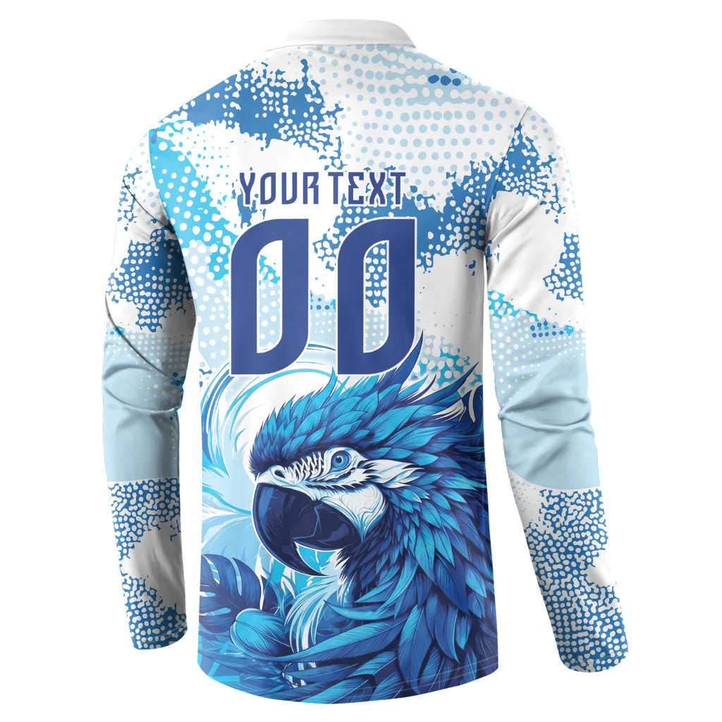 Custom Brasil Concept Parrot Football Button Sweatshirt Special Edition 2026