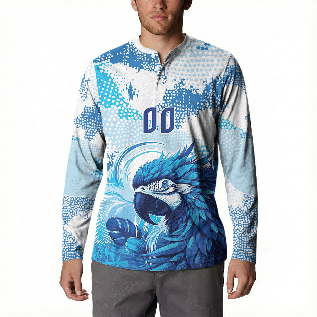 Custom Brasil Concept Parrot Football Button Sweatshirt Special Edition 2026