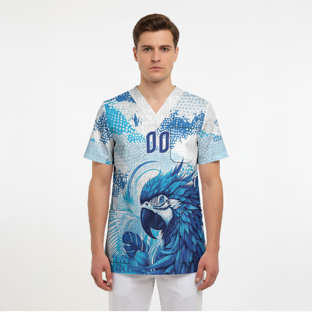 Custom Brasil Concept Parrot Football Scrub Top Special Edition 2026