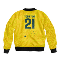 World Cricket Custom Australia Bomber Jacket Aussie! Aussie! Oi! Oi! Oi!