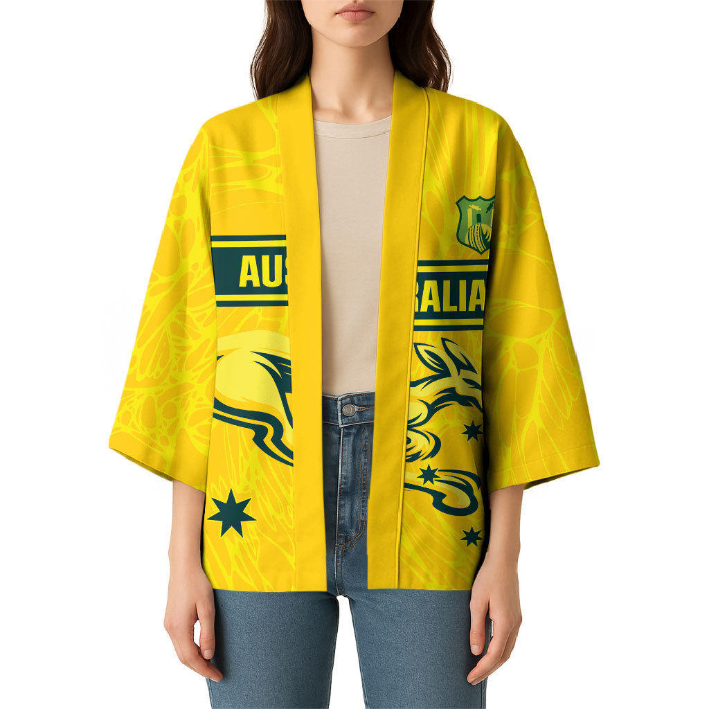 World Cricket Custom Australia Kimono Aussie! Aussie! Oi! Oi! Oi!
