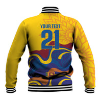 World Cricket Custom Sri Lanka Baseball Jacket Lion with Sword Api Dinamu!