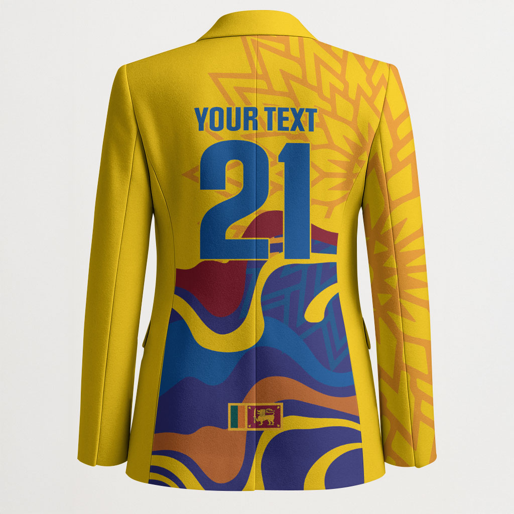 World Cricket Custom Sri Lanka Blazer Lion with Sword Api Dinamu!