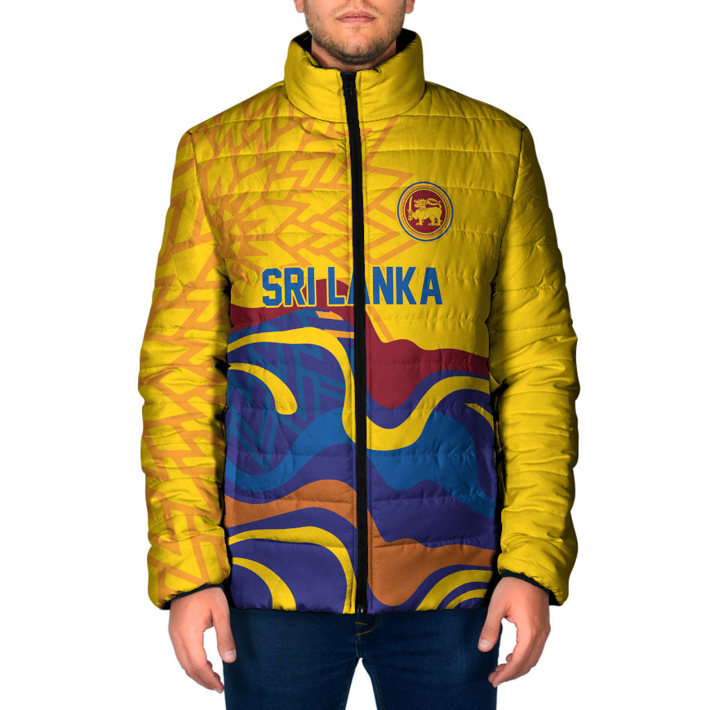 World Cricket Custom Sri Lanka Padded Jacket Lion with Sword Api Dinamu!