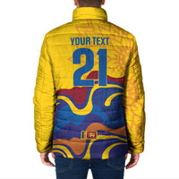 World Cricket Custom Sri Lanka Padded Jacket Lion with Sword Api Dinamu!