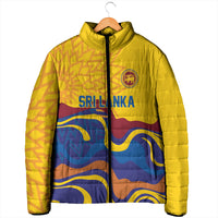 World Cricket Custom Sri Lanka Padded Jacket Lion with Sword Api Dinamu!