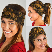 Personalized Caernarfonshire Sir Gaernarfon Neck Gaiter Gold Castle Tower Celtic-inspired - Wonder Print Shop