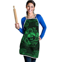 Personalized Caernarfonshire Sir Gaernarfon Apron Green Castle Tower Celtic-inspired - Wonder Print Shop
