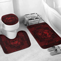 Personalized Caernarfonshire Sir Gaernarfon Bathroom Set Red Castle Tower Celtic-inspired - Wonder Print Shop