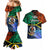 Tafea Day Couples Matching Mermaid Dress and Hawaiian Shirt Vanuatu Sand Drawing With Polynesian Pattern LT9 - Wonder Print Shop