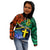 Tafea Day Kid Hoodie Vanuatu Sand Drawing With Polynesian Pattern - Wonder Print Shop