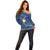 Hanukkah Jewish Star of David Off Shoulder Sweater Chilling With My Gnomies - Wonder Print Shop