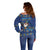 Hanukkah Jewish Star of David Off Shoulder Sweater Chilling With My Gnomies - Wonder Print Shop