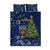 Merry Chrismukkah Quilt Bed Set Merry Christmas and Happy Hanukkah - Wonder Print Shop