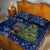 Merry Chrismukkah Quilt Bed Set Merry Christmas and Happy Hanukkah - Wonder Print Shop