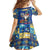 Merry Chrismukkah Family Matching Off The Shoulder Long Sleeve Dress and Hawaiian Shirt With Gnome Christmas Hanukkah - Wonder Print Shop