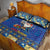 Merry Chrismukkah Quilt Bed Set With Gnome Christmas Hanukkah - Wonder Print Shop