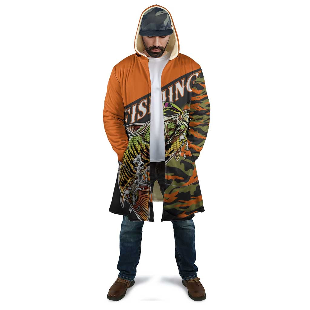 Bass Fishing Fisherman Cloak Camouflag Pattern - Wonder Print Shop