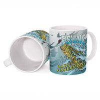 Bass Fishing Vintage Ceramic Mug - Wonder Print Shop