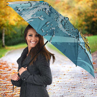 Bass Fishing Vintage Umbrella - Wonder Print Shop